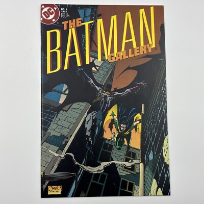 The Batman Gallery #1 DC Comics 1992 Joe Quesada Wraparound Cover