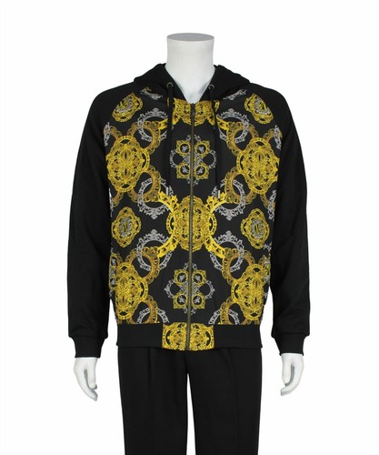 VERSACE JEANS Black Cotton Graphic 
