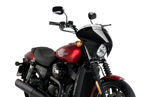 Batwing SML Windschutz Für Harley Davidson Sportster 1200 Forty-Eight | Getönt, Schwarz | Für Modelle 2017–2019