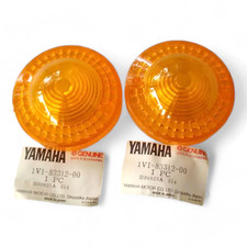 2x Turn Signal Lamp Light Amber Lens For Yamaha DT100 DT125 DT175 DT400 XT25