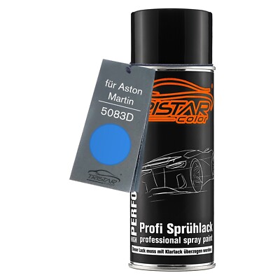 Autolack Spraydose für Aston Martin 5083D Powder Flugplatz Blue Basislack