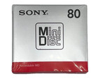 Sony MD 80 Minidisc Minutes Blank Recordable MD MDW80T Set of 5 New