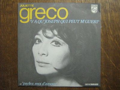 JULIETTE GRECO 45 TOURS FRANCE PARLEZ-MOI D'AMOUR