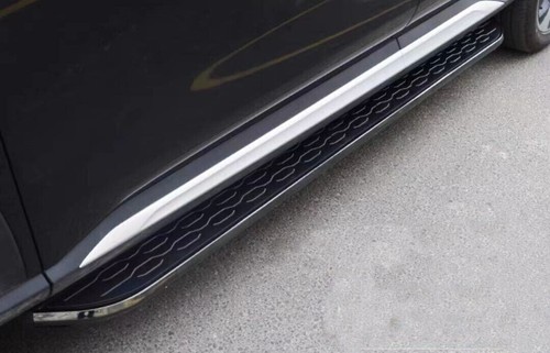 2PCS Running Board fits for SsangYong Musso 2019-2024 Side Step Nerf Bars Pedal - Foto 2 di 5