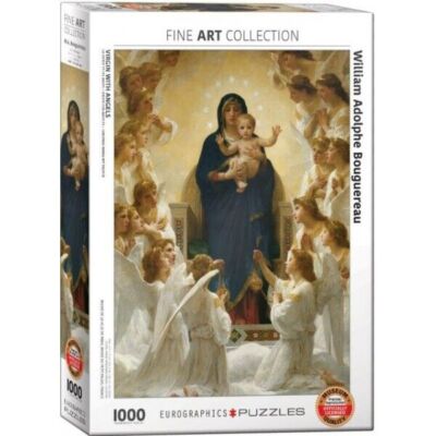 Puzzle 1000 elementów. Matka Boska i anioły, William-Adolphe Bouguereau