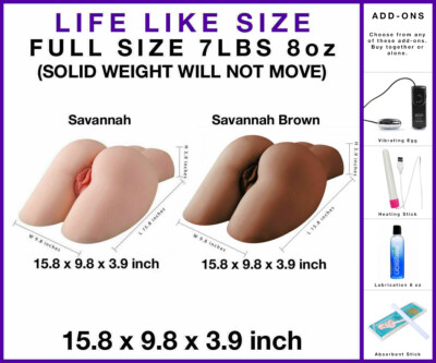 3D Love Doll Male Masturbators Stroker Realistic Vagina Pussy Men Sex  Savannah | eBay