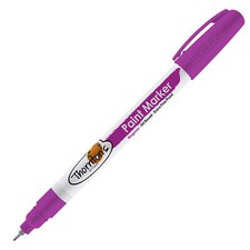 12 Thornton's Oil-Based Paint Marker For Tire Tread Rubbers Extra Fine Magenta
