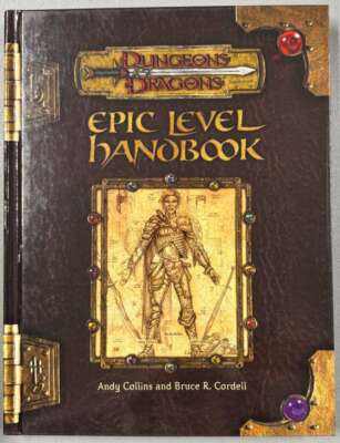 Dungeons & Dragons: Epic Level Handbook HC | eBay