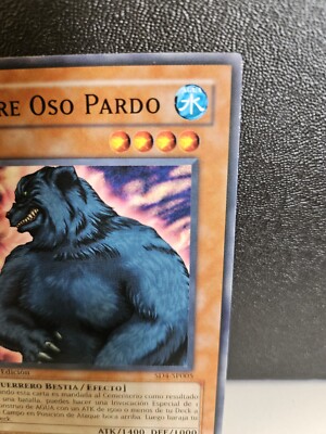 Yu-Gi-Oh! Mother Grizzly SD4-SP005 - 1st Edition Spanish | eBay UK