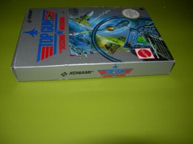 TOP GUN THE SECOND MISSION NINTENDO NES 8 BIT PAL A GBR ITA ITALIAN COMPLETE