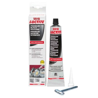 Loctite 5910 Silikondichtung Schwarz 80 ml Tube