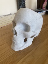 3D Printed Skull / Plant Pot Holder / Custom Design Piece