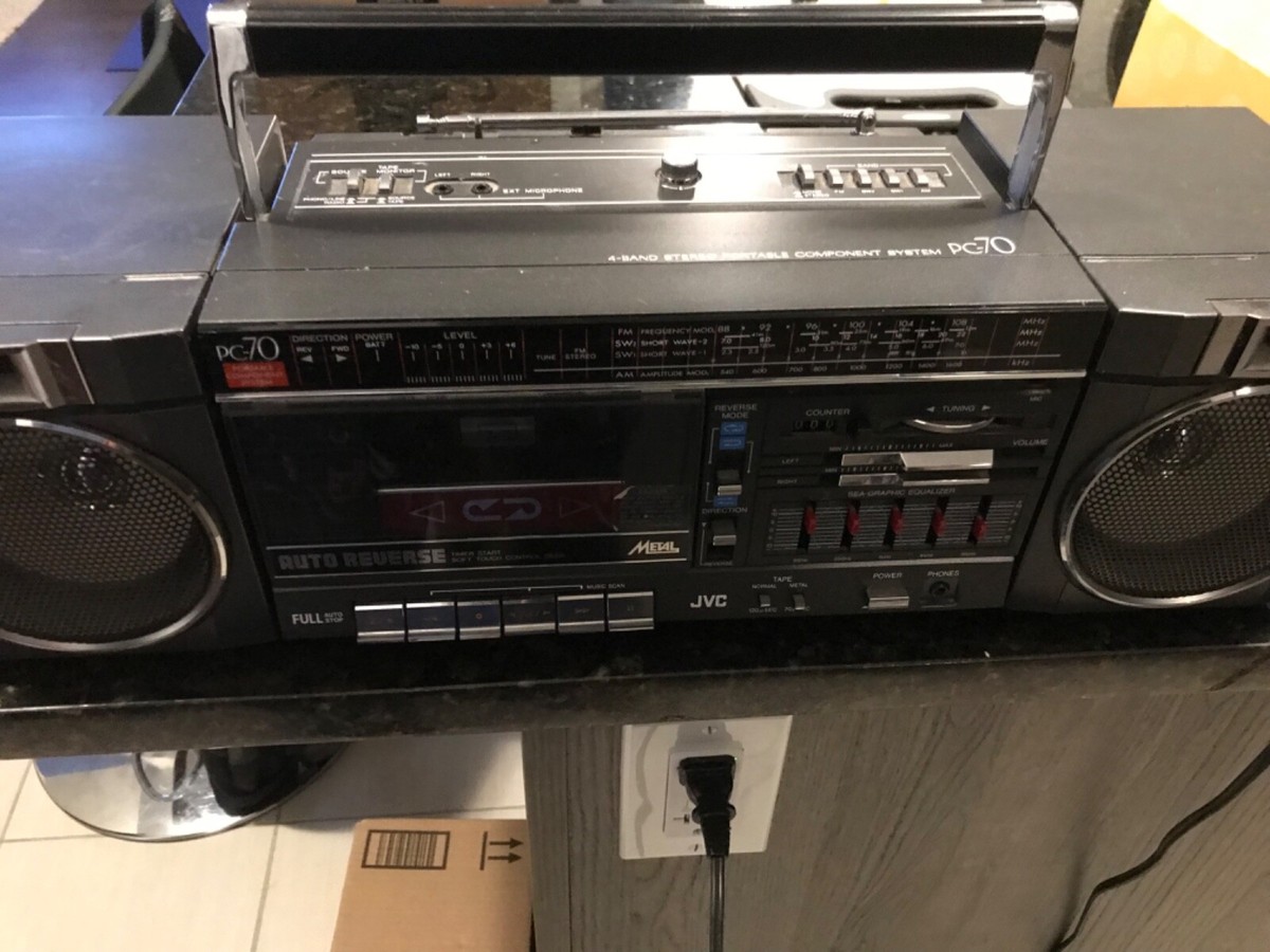 JVC PC-70 レッドラジカセ JVC PC-70 レッドラジカセ JVC PC-70 レッドラジカセ - メルカリ