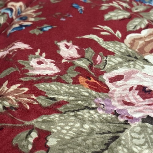 Ralph Lauren Chaps SUMMERTON HEAVY Queen Comforter Reversible Floral Tan - Picture 7 of 17