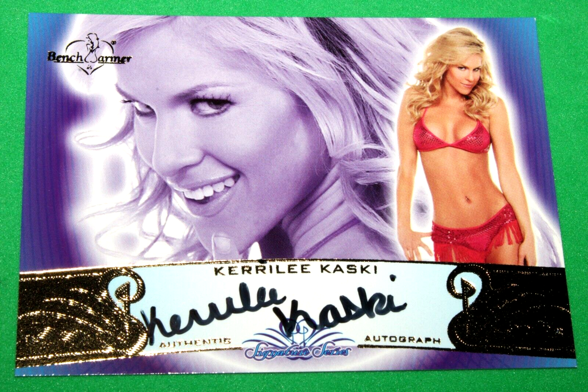 2010 BENCHWARMER SIGNATURE SERIES AUTO KERRILEE KASKI 54A
