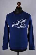 Ladies Levis Crew Neck Sweatshirt Jumper Size M