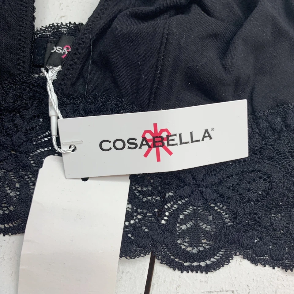 Sujetador Cosabella Mujer Negro Talla Pequeña Foto 4 de 4