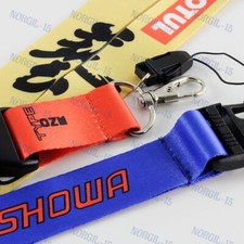 Lanyard For Jdm Spoon Sports Racing Keychain Strap Quick Release 2 Sided Print
