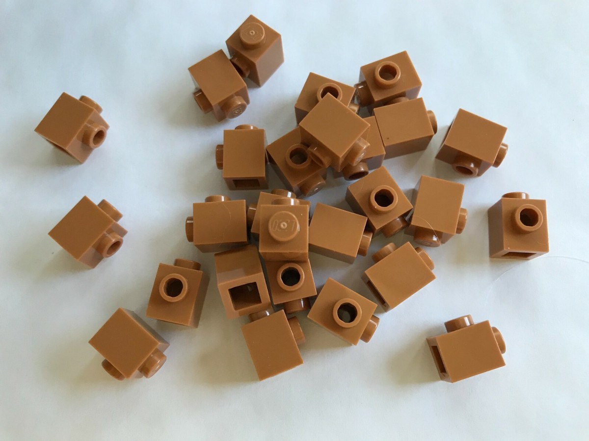 LEGO- NEW-#87087-MEDIUM NOUGAT-BRICK MODIFIED 1 X 1 W/ STUD ONE