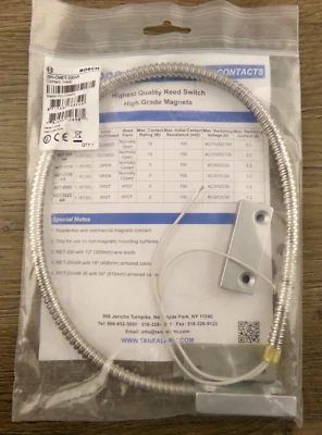 Tane Alarm MET-200 Armored Cable Surface Mount Contacts Bosch ISN-CMET-200AR, S3