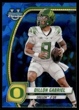 2024 Bowman Chrome Sapphire University Football Card Pick (Base)