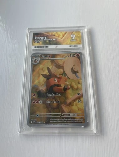 Pokémon TCG Pignite White Flare 097/086 Illustration Rare ACE 9 Mint