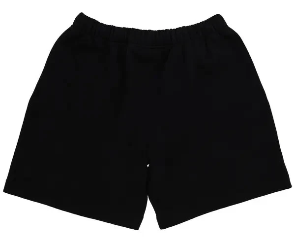 2025 年春夏 Fear of God Essentials 经典运动短裤“Jet Black” — 第 2/4 张图片