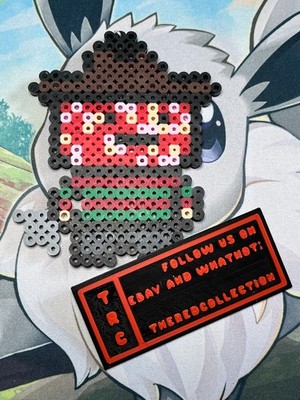 Pixel Perler Bead - Freddy - Nightmare on Elm Street - Art Custom Hama