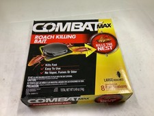 COMBAT MAX Bait Defense System 8 Bait Stations for Large Roaches