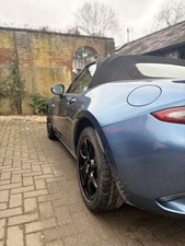Mazda MX5 Skyactiv 1.5 Petrol Convertible Blue Black Rims Red Callipers