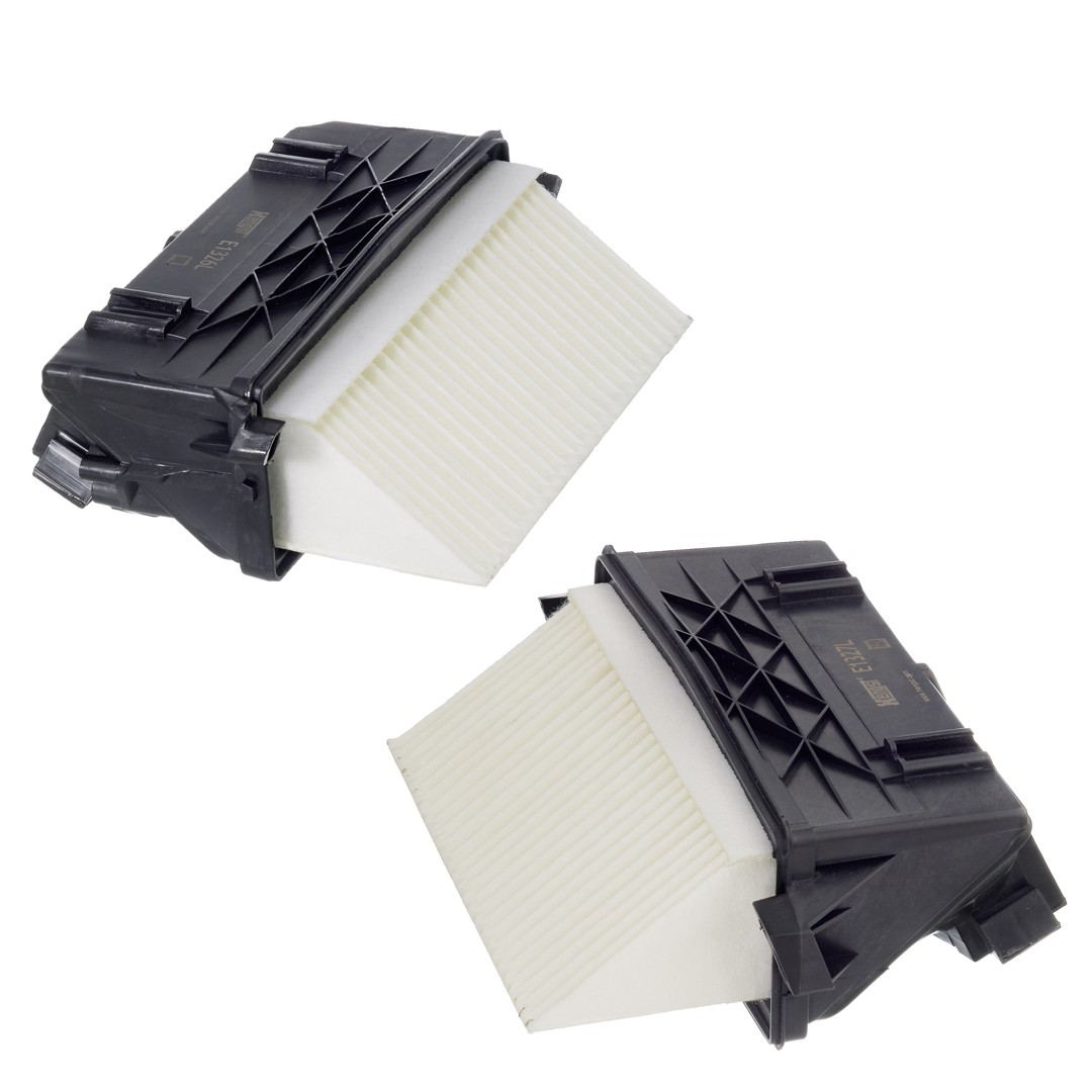 both sides HENGST FILTER E1328L-2 Air Filter for MERCEDES-BENZ