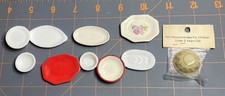 Vintage Lot Dollhouse Miniature Assorted Ceramic Porcelain Dishes/Serving See