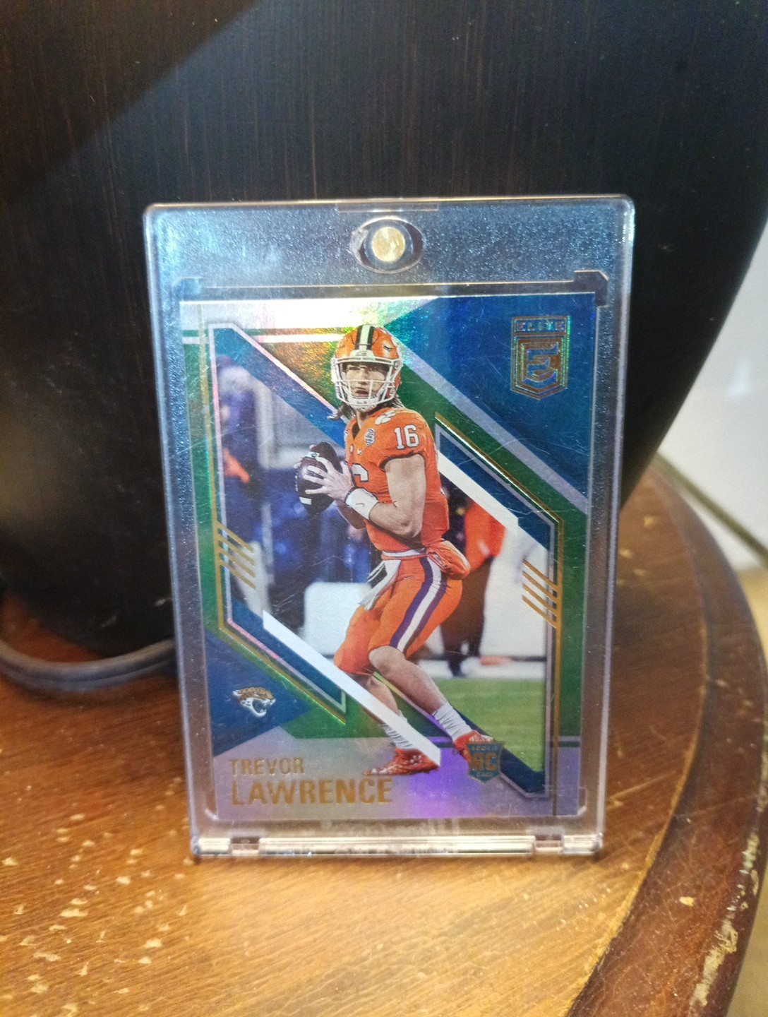 2021 Panini Donruss Elite Rookies Trevor Lawrence #101 Green (RC)