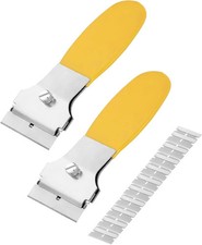 2 Razor Blade Scraper Set Locking 10 Steel Bl...