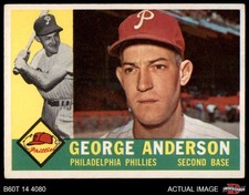1960 Topps #34 Sparky Anderson Phillies HOF 4 - VG/EX