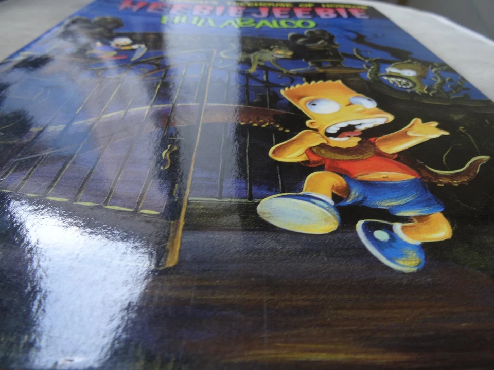 BART SIMPSONS TREE HOUSE OF HORROR HEEBIE JEEBIE HULLABALOO GRAPHIC NOVEL 1999 Foto 2 de 4