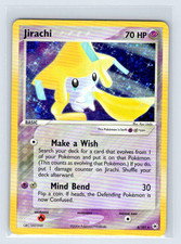 Pokemon Jirachi 8/101 Holo Rare - Hidden Legends 2004 TCG Card Heavily Played