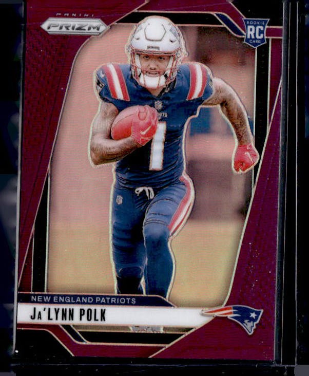 2024 Panini Prizm Ja'Lynn Polk #339 Maroon RC 101/125