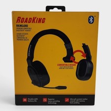 Roadking RKING4000 Premium Convertible Bluetooth Headset Untested