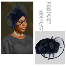 Pleated Bonnet Cap African Women Nigerian Headtie Headwear Hat HeadwrapWedding