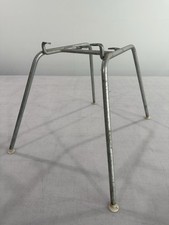 Silla de fibra de vidrio Herman Miller Eames base en H mediados de siglo base de ahorro de pared moderna