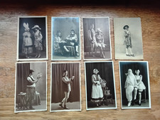 ANCIENNES  CARTES POSTALES PHOTOS THÉATRE COSTUMES