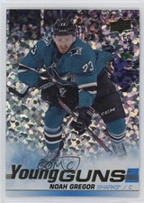 2019-20 Upper Deck Young Guns Speckled Rainbow Foil Noah Gregor #462 0g4