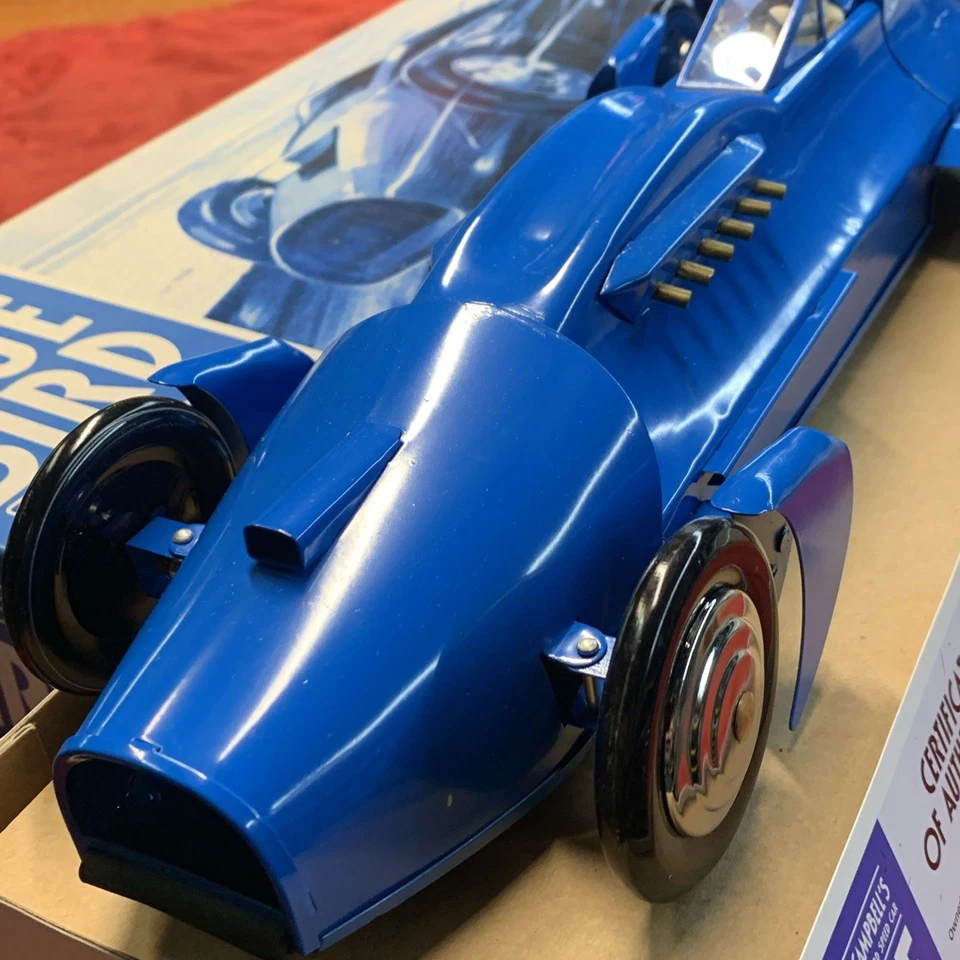 Schylling Collector Series Sir Malcolm Campbells Blue Bird 1933 Speed Car 1/6 - Image 2 of 4