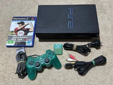 Sony PlayStation 2 PS2 Fat Console + 1 Controller + Memory Card + Cables, Mint