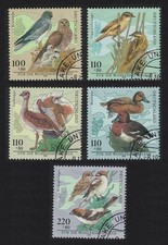 Germany Birds 5v CV£17.- 1998 CTO SG#2870-2874 MI#2015-2019