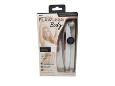 Flawless Total Body Hair Remover 18K Gold Plated Rechargeable Finishing Touch