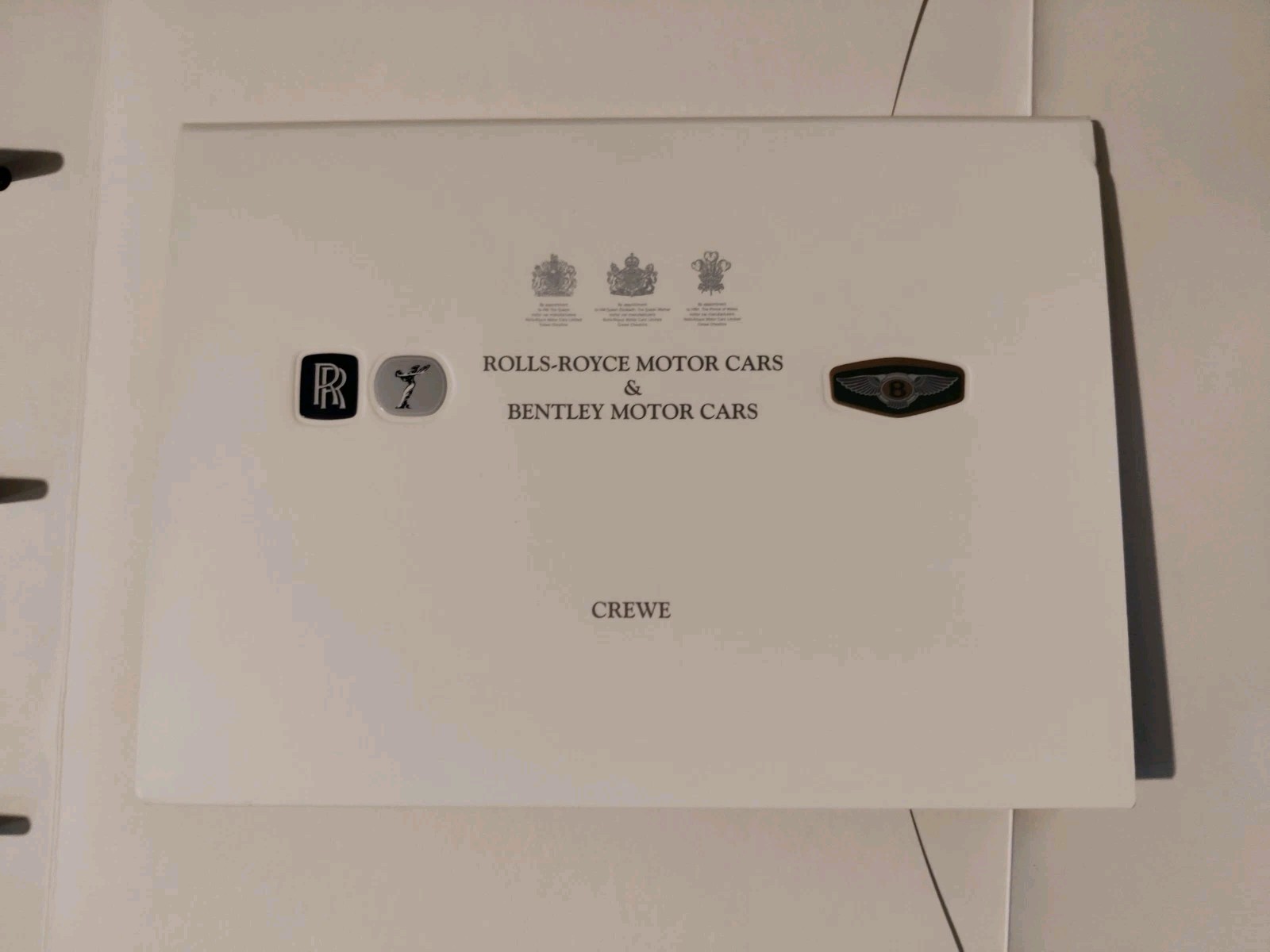 Rolls Royce Silver Seraph Delivery Pack Brochure Folder Binder Buildsheet image 9