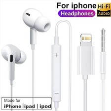 For Apple Headphones Earphones Wired EARBUDS For iPhone 14 13 1211 X XS MAX