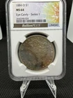 1884 Morgan Silver Dollar New Orleans NGC MS64 $1 Uncirculated Eye Candy Toner